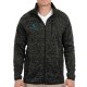 Burnside© Men's Sweater Knit Jacket