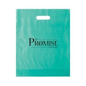 Frosted Die Cut Bag - 12x15x3