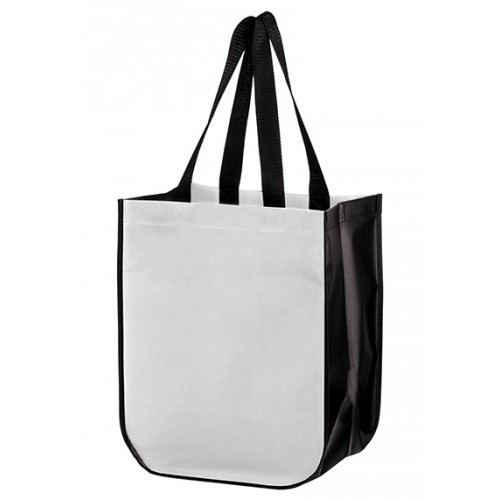 Matte Laminated Designer Tote Bag - 12x8x15