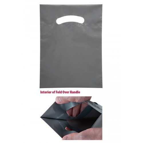 Oxo Reusable Fold-Over Reinforced Die Cut Bag - 7.5x10