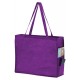 Non-Woven Over-The-Shoulder Tote Bag with Side Pockets - 20x16x6