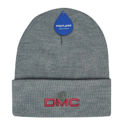 Embroidered Polylana® Knit Cuffed Beanie