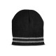 Embroidered Reflective Knit Beanie