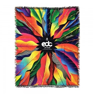 Sublimated Woven Tapestry Blanket 50" x 60"