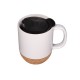 14oz Ceramic Mug With Cork Base