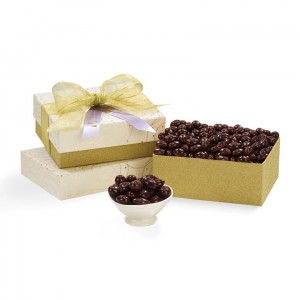 Dark Chocolate Almonds Gift Box