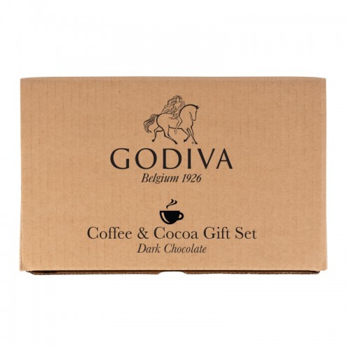 Godiva Coffee and Cocoa Gift Set - Dark Chocolate