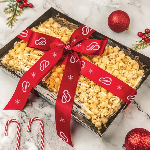 The Wall Street Gift Set With Popcorn, Pretzels, and Cookies