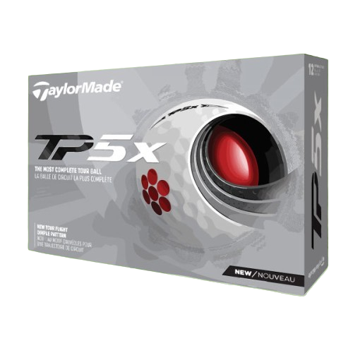 TaylorMade TP5X Custom Logo Golf Balls / Dozen