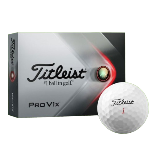 Titleist Pro V1x Custom Logo Golf Balls / Dozen