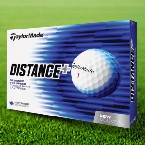 TaylorMade Distance + Golf Ball - Dozen