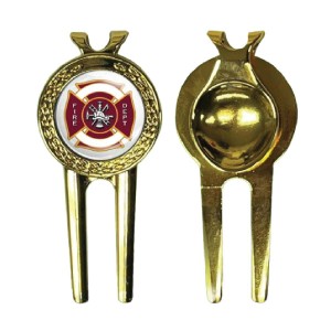 Gold Luxury Divot Tool with Removable Ball Marker