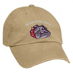 Washed Embroidered Cap