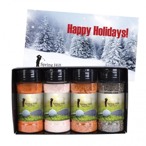 Gourmet Spice and Rub Bottle Gift Set