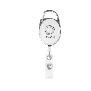 Retractable Badge Holder with Carabiner