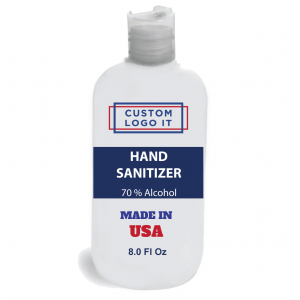 8 Oz USA Made Hand Sanitizer 