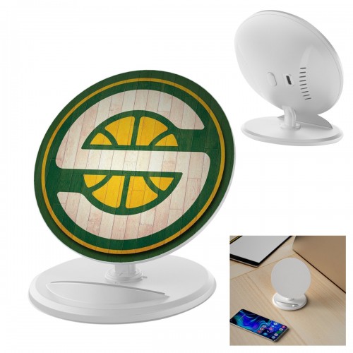 10W Round Wireless Charger & Stand