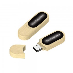 Lux Glow Wood USB Flash Drive