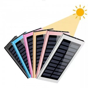 Solar Powered 6,000 mAh Power Bank 