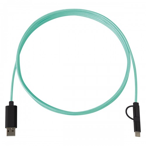 3-In-1 10 Ft. Braided Charging Cable