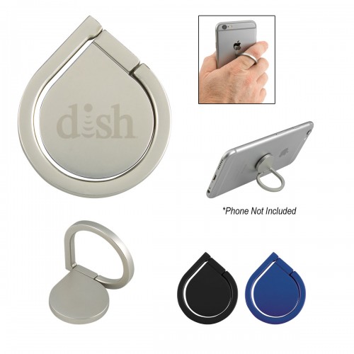 Aluminum Cell Phone Ring & Stand