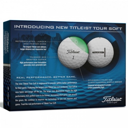 Titleist Tour Soft Logo Dozen Golf Balls