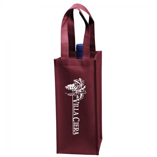 Vineyard Collection 1 Bottle Non-Woven Wine Tote Bag
