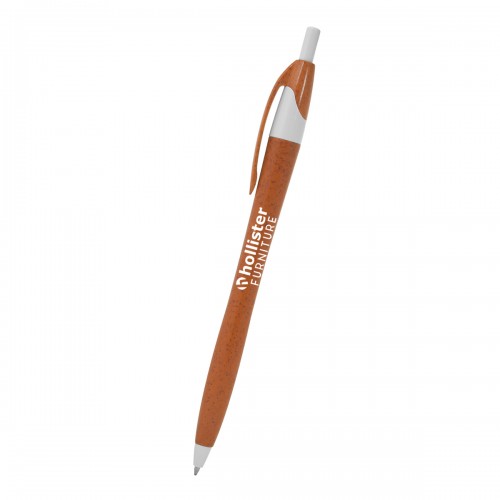 Wheat Eco-Friendly Dart Click Pen - Custom