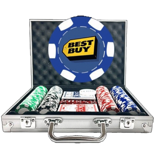 Premium Poker Chip Set - 6 Stripe 