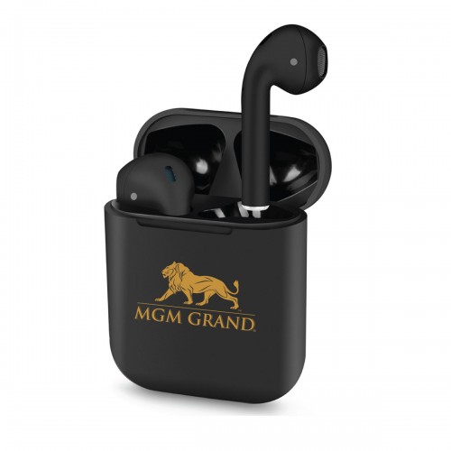 Luxury Custom Logo Wireless Earbuds - Charging Case 