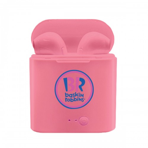 Pink Premium Wireless Earbuds 