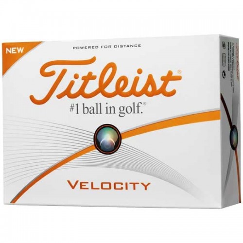 TItleist Velocity Logo Dozen Golf Balls
