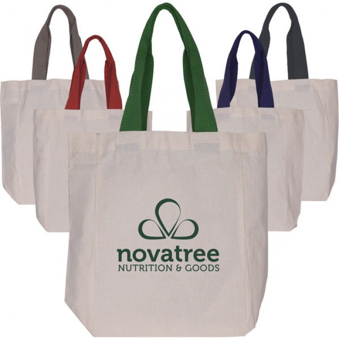 Uptwn Logo Cotton Tote Bags | Personalized